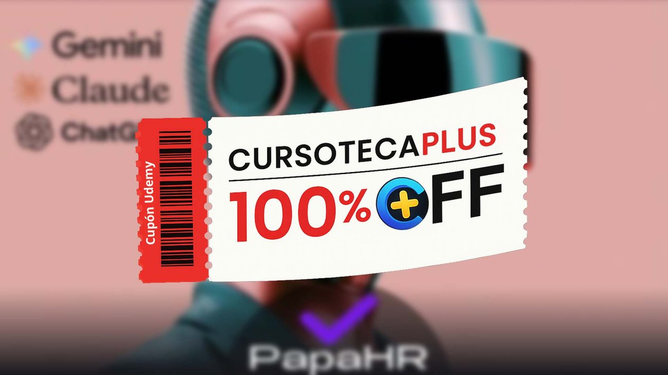 Cupón Udemy | Curso Definitivo de IA en Recursos Humanos: ChatGPT, Claude, Gemini, Agentes  [ES]