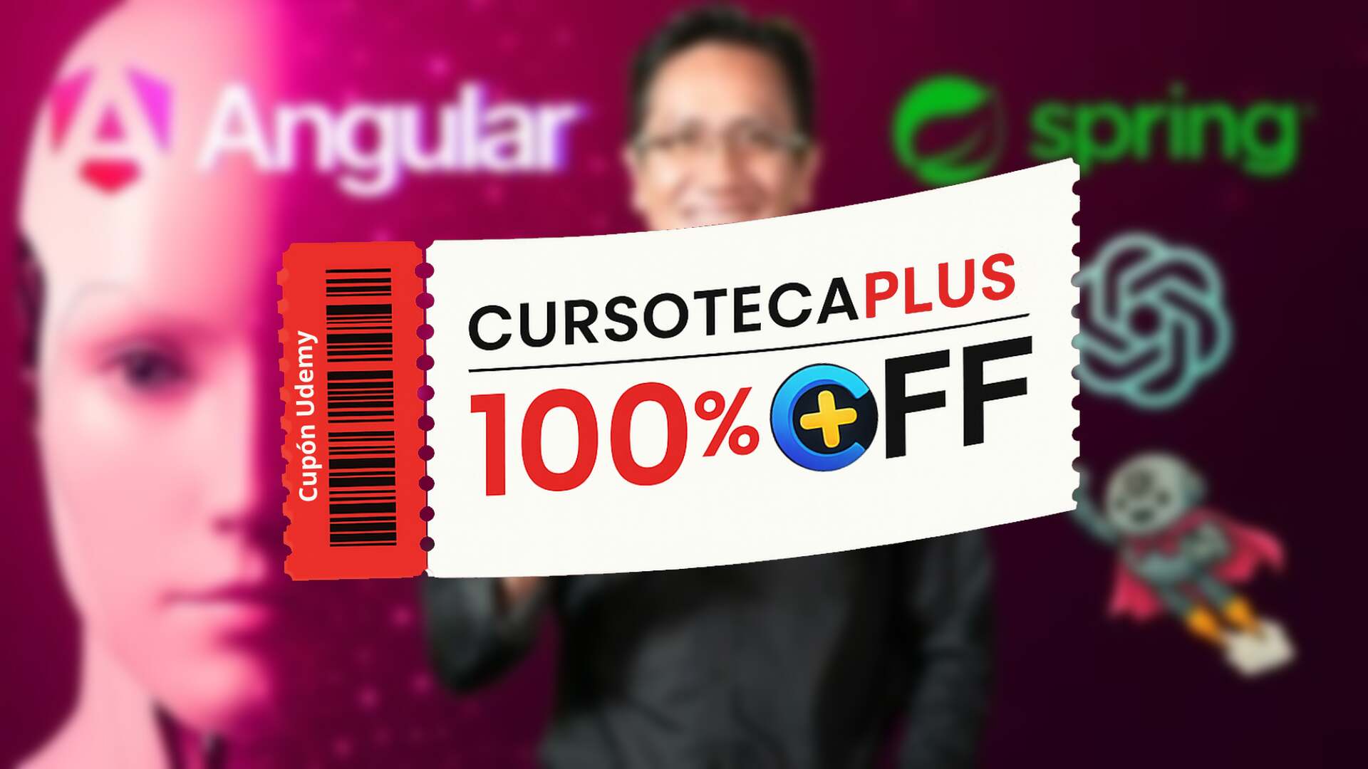 Cupón Udemy | Angular, Spring y ChatGPT IA: Crea tu primera App Full Stack