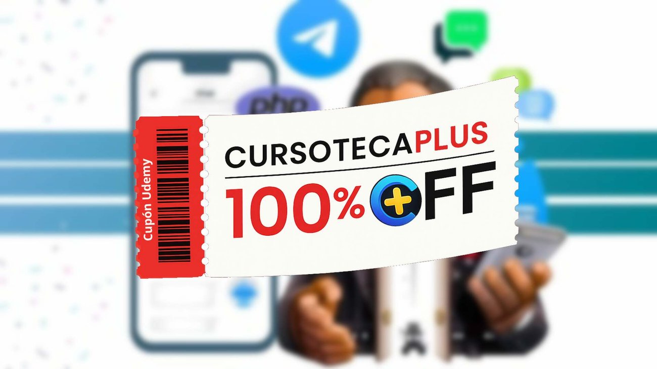 Cupón Udemy | Crea tu propio Bot de Telegram con PHP y automatiza tareas