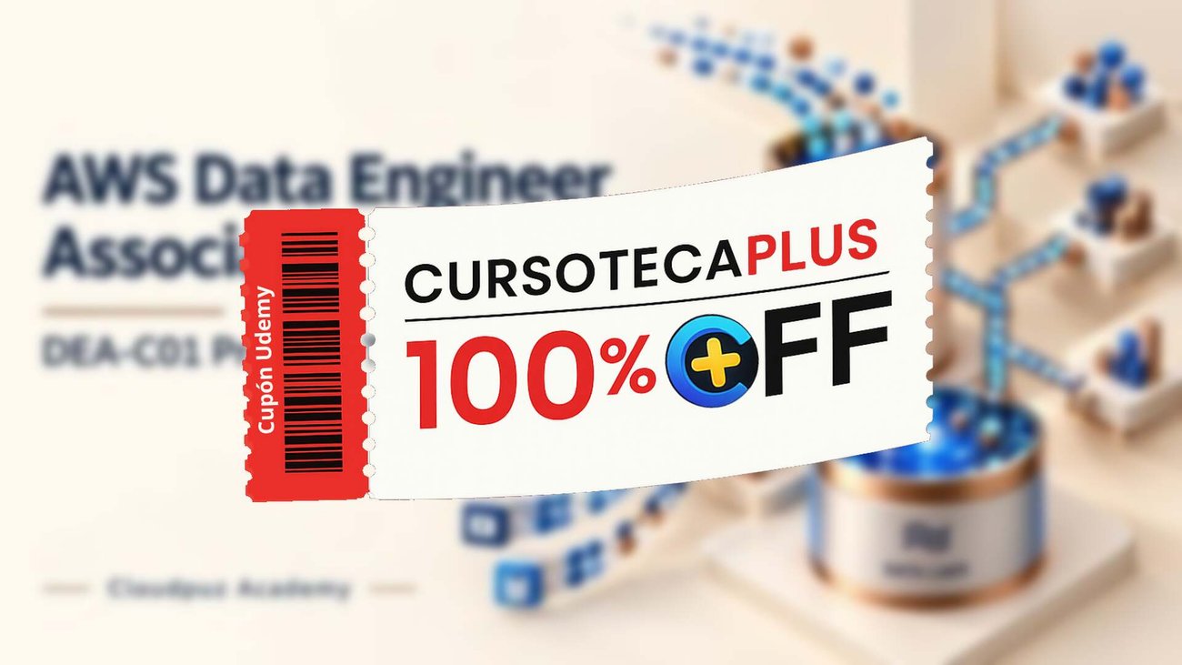 Cupón Udemy | AWS Data Engineer DEA-C01: 150 Preguntas de Práctica