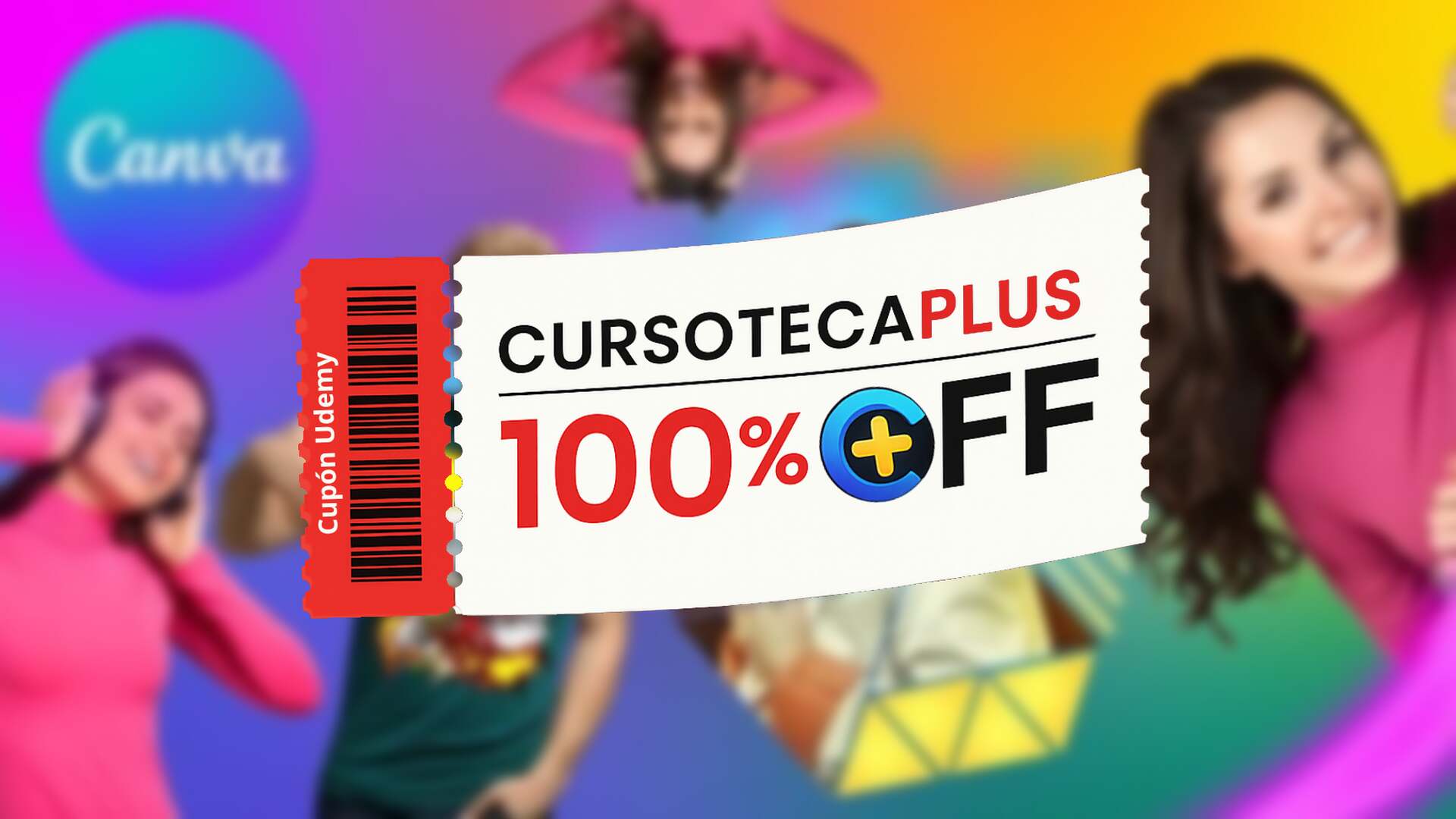 Cupón Udemy | Canva Masterclass: Redes Sociales, Camiseta, Edición de Video, Movimiento