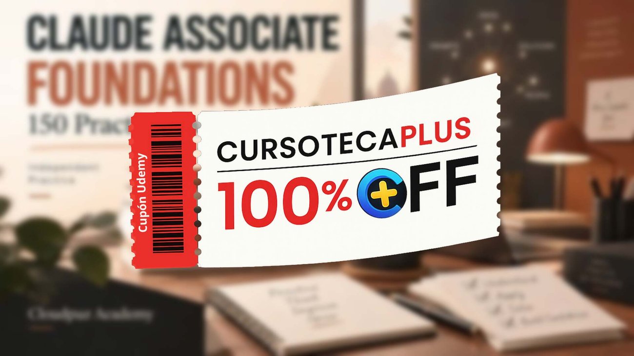 Cupón Udemy | Fundamentos de Claude Associate: 150 Preguntas de Práctica
