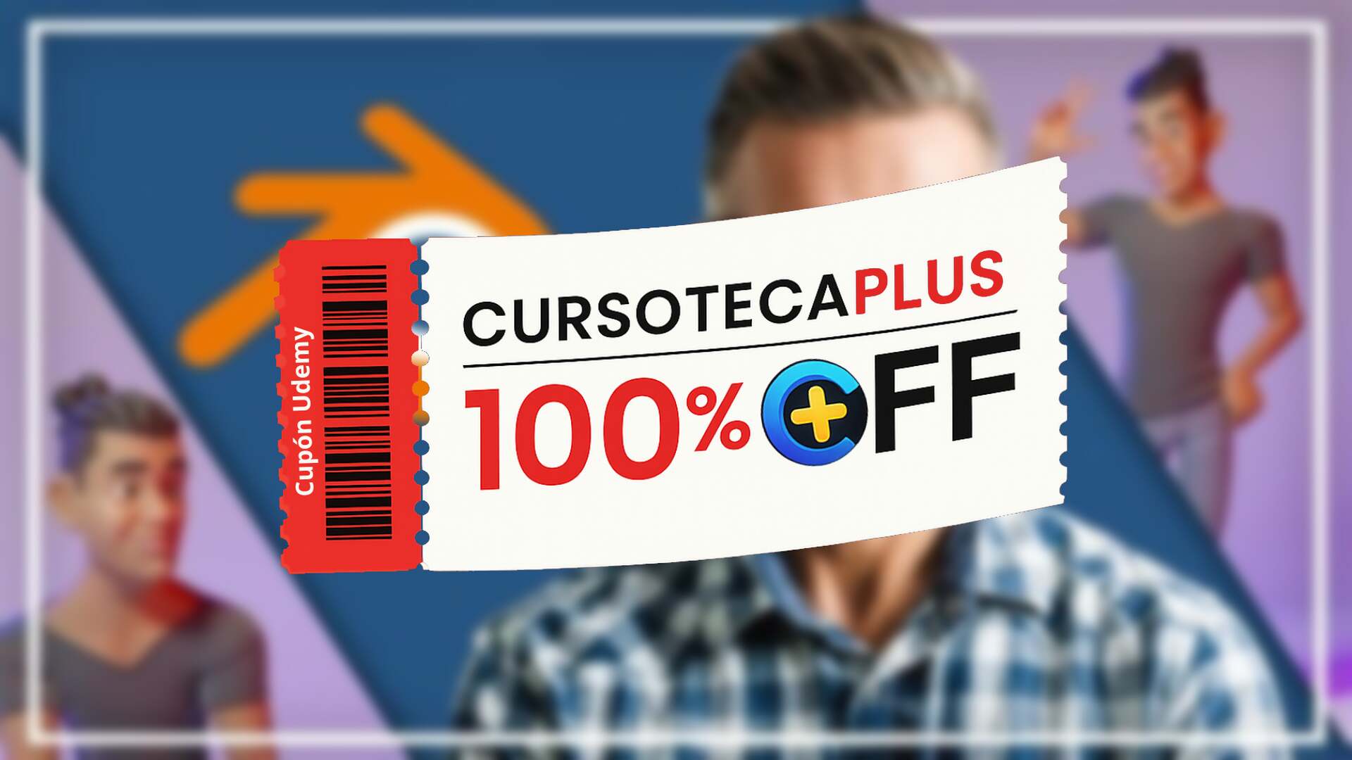 Cupón Udemy | Curso Megacompleto de Texturización y Animación en 3D con Blender