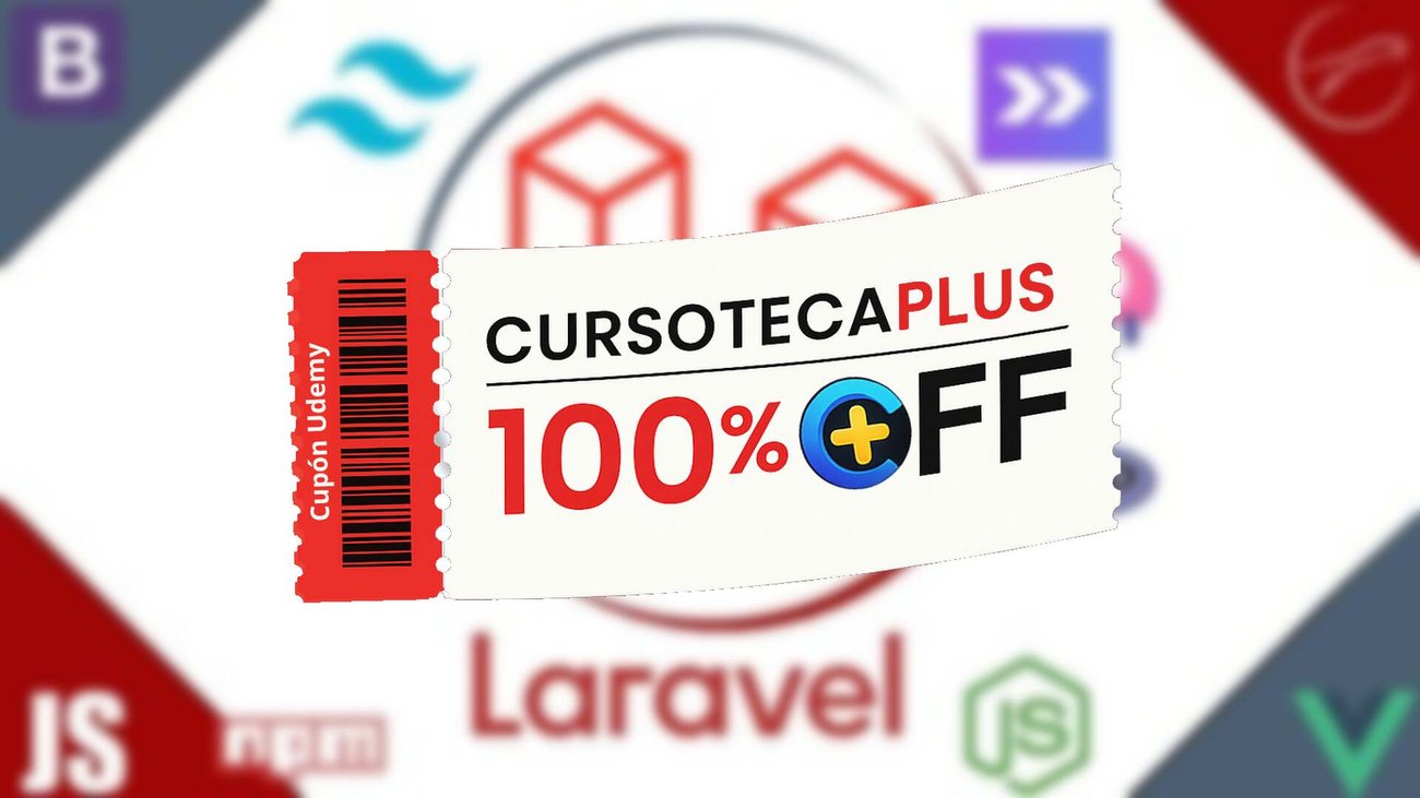 Cupón Udemy | Curso de Laravel 9 desde cero - APIs RESTFULL