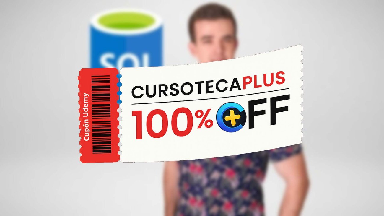 Cupón Udemy | Bases de datos relacionales - SQL - Guía completa para desarrolladores