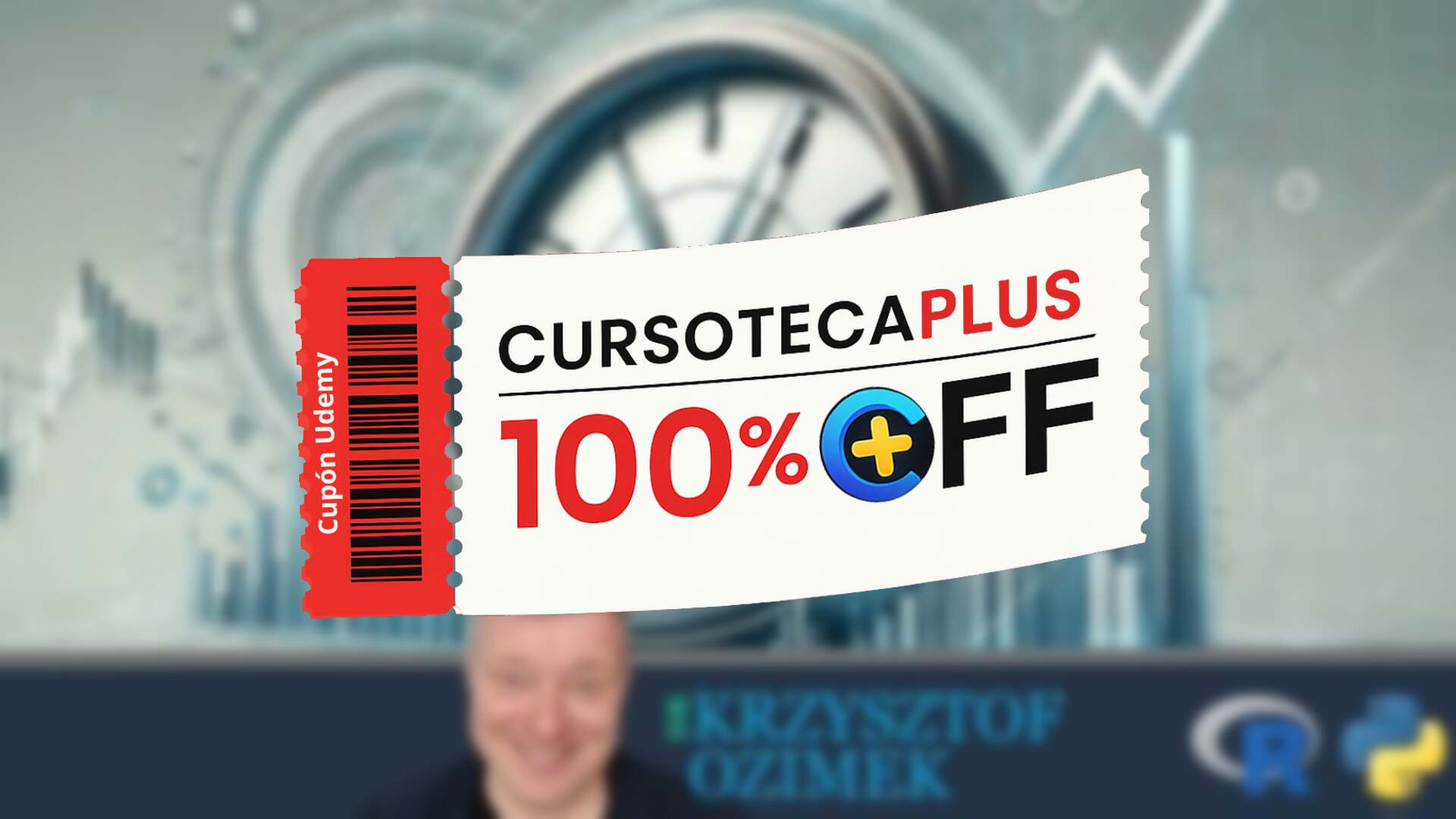 Cupón Udemy | Decodificando el Tiempo del Mercado: Una Introducción Perspicaz - R-PyCode