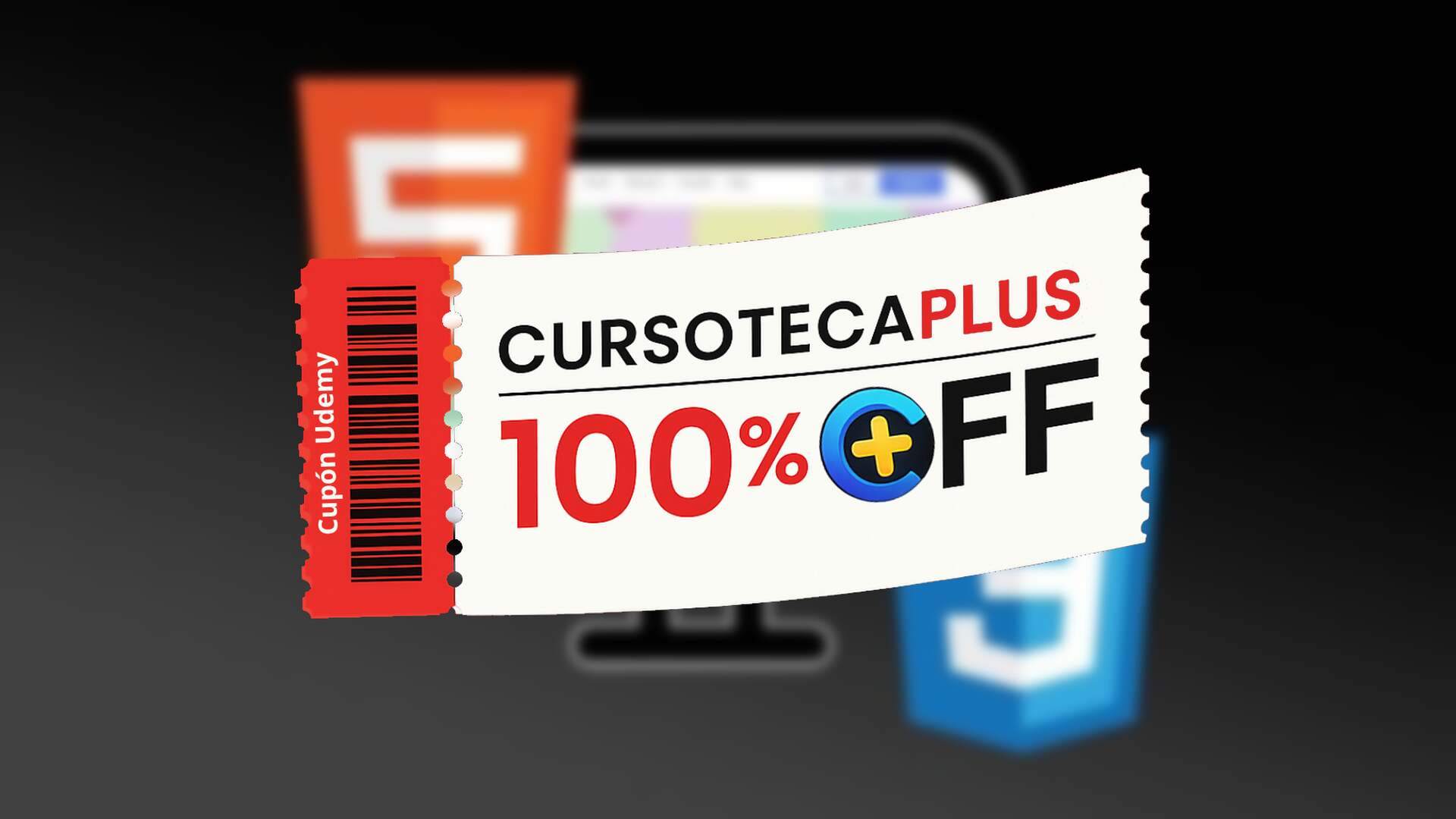 Cupón Udemy | Diseñar una Plantilla de Sitio Web utilizando HTML5 - CSS3