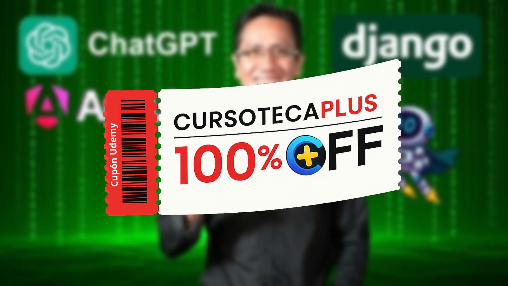 Cupón Udemy | Django, Angular, Python, MySql, ChatGPT IA - App Full Stack!