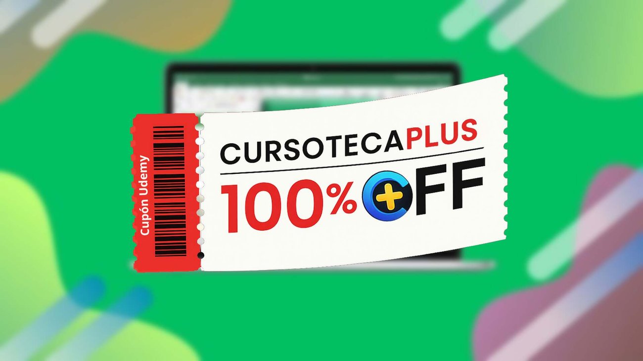 Cupón Udemy | Curso de Excel - Microsoft Excel de Principiante a Experto