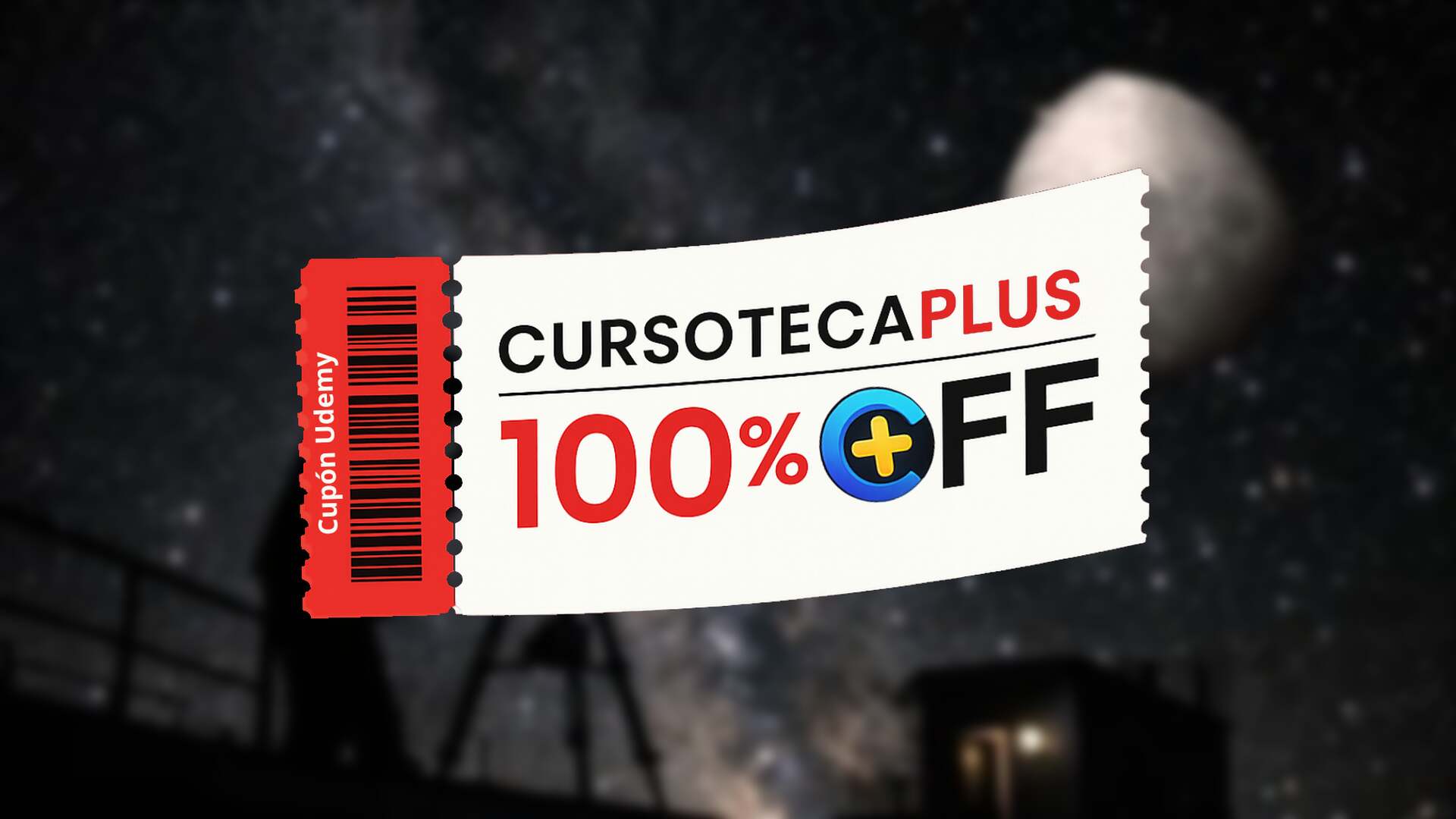 Cupón Udemy | Explorando la Luna:  Curso para observadores principiantes