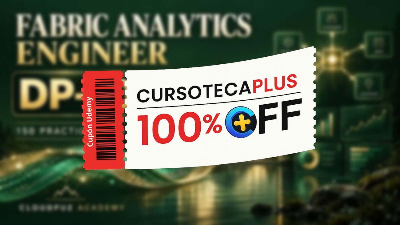 Cupón Udemy | Ingeniero de Analíticas de Fabric DP-600: 150 Preguntas de Práctica
