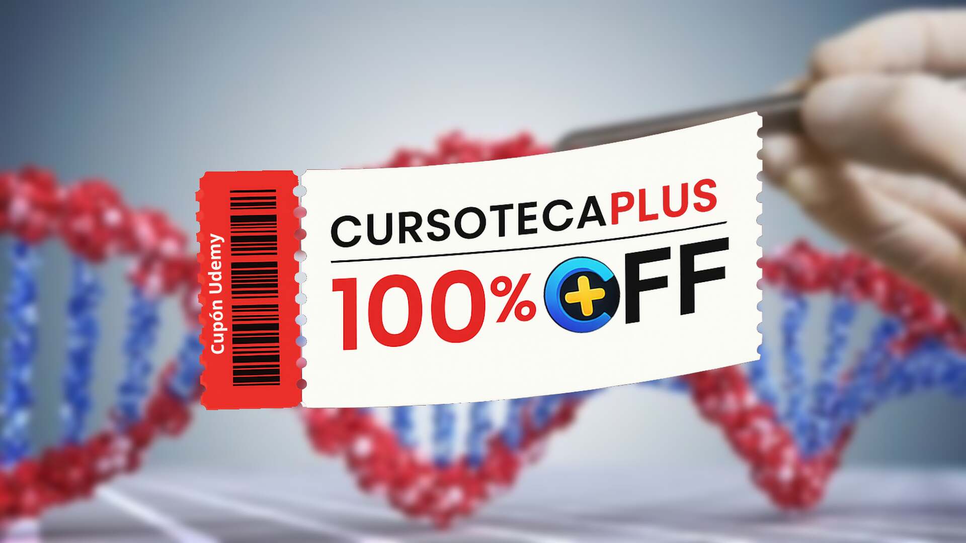 Cupón Udemy | Curso de ingeniería genética usando CRISPR