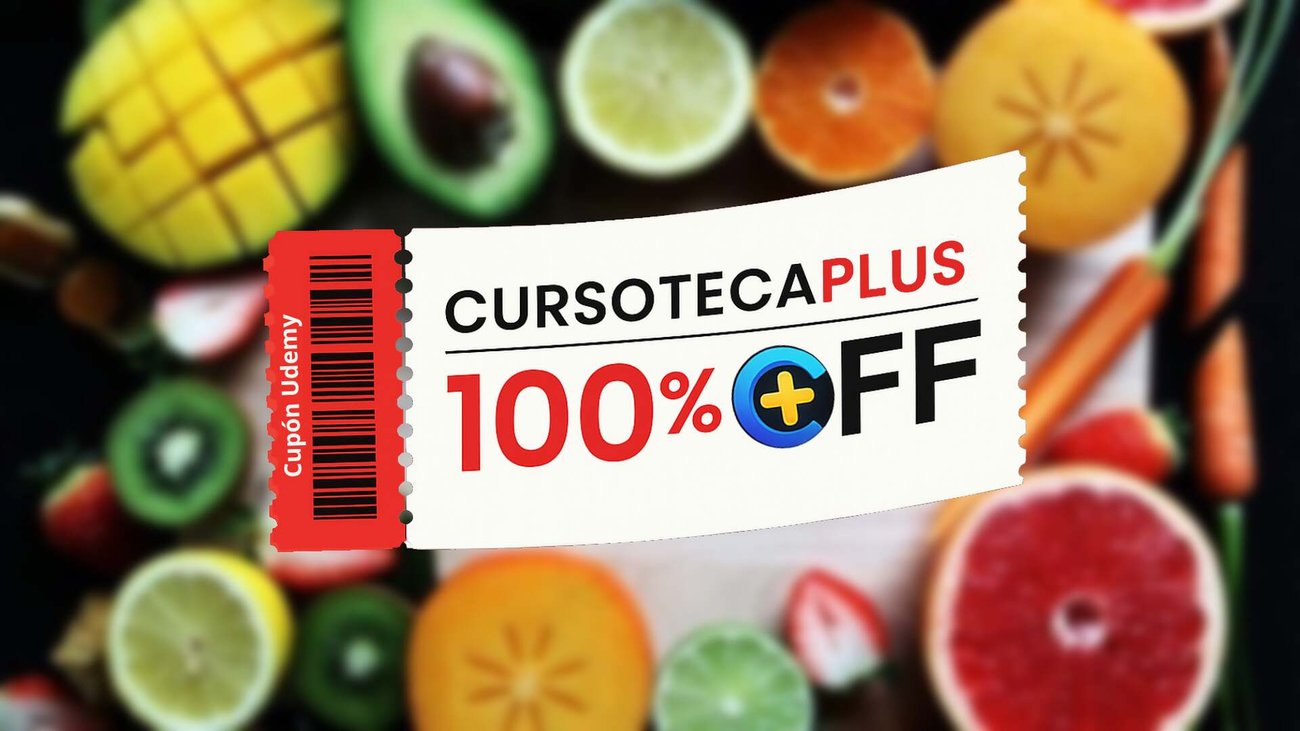 Cupón Udemy | Curso de Certificación en Entrenamiento de Coach de Nutrición y Salud