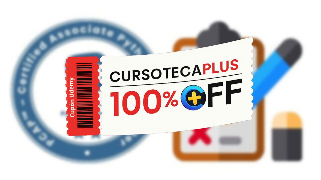 Cupón Udemy | PCAP-31-03 Pruebas de práctica 2026 - Examen de asociado en Python