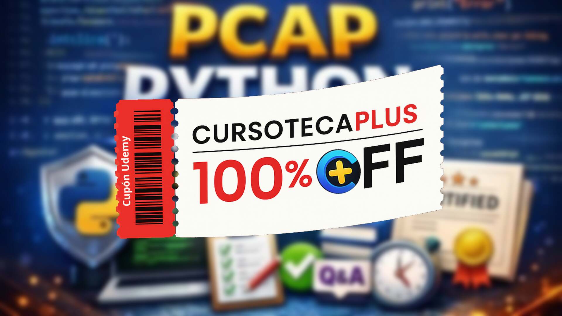 Cupón Udemy | Pruebas de Práctica de Python PCAP: 6 Exámenes con Explicaciones