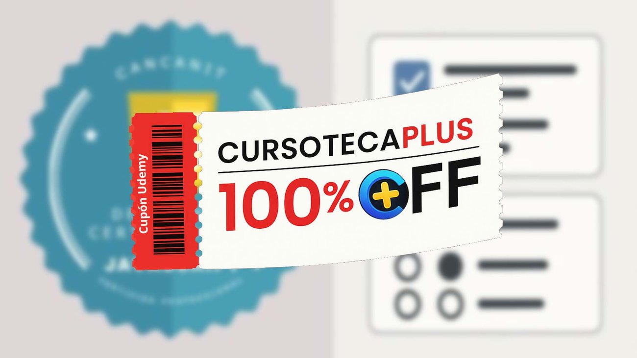 Cupón Udemy | Desarrollador JavaScript Certificado IJSI: Pruebas de Práctica 2026