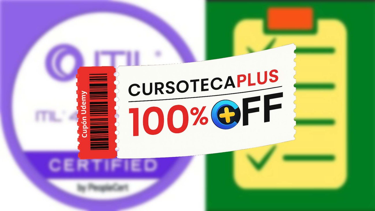 Cupón Udemy | ITIL 4 Foundation Practice Tests 2026 - PeopleCert Exam