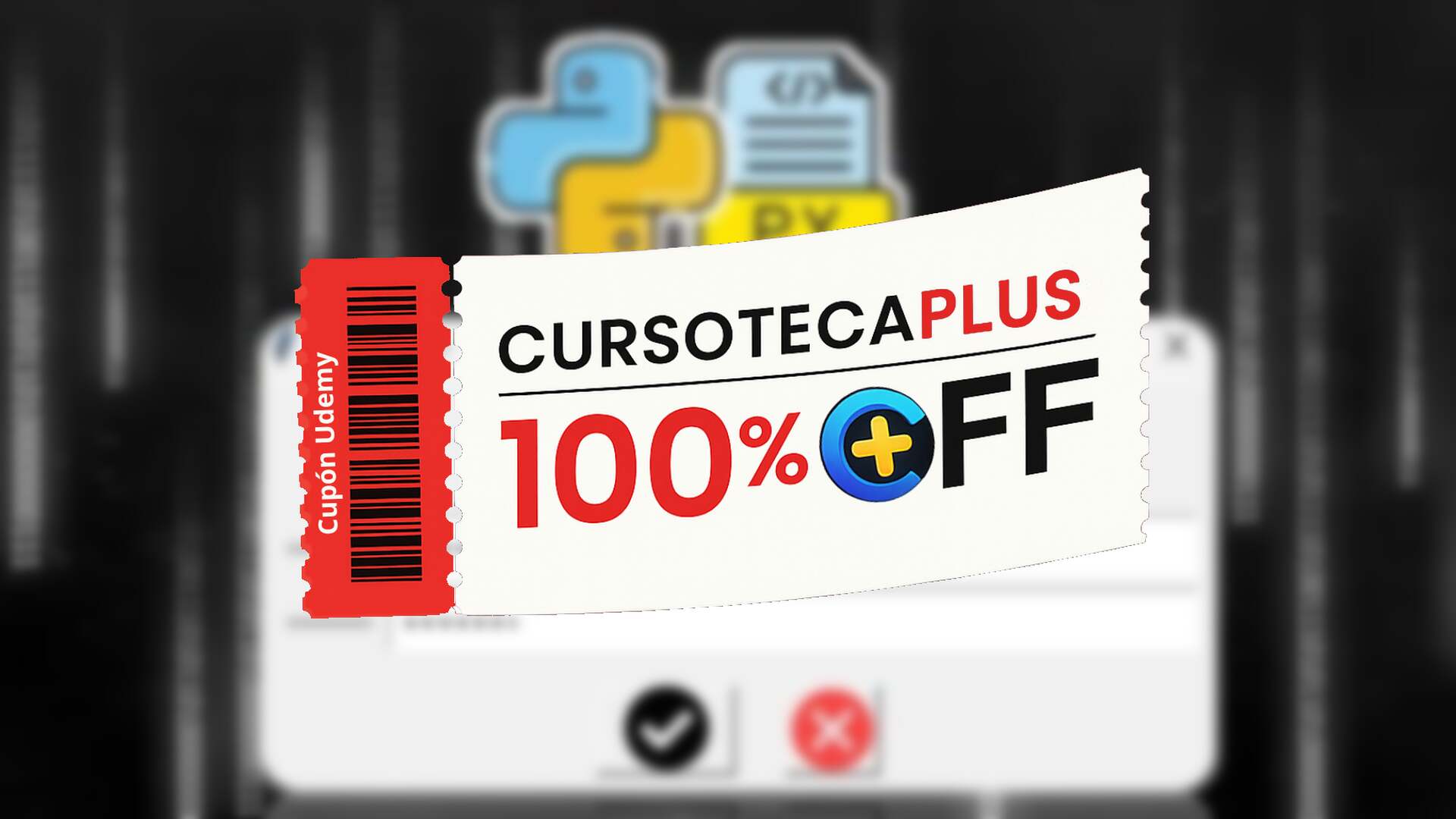 Cupón Udemy | Python: interfaz gráfica rápida con EasyGUI