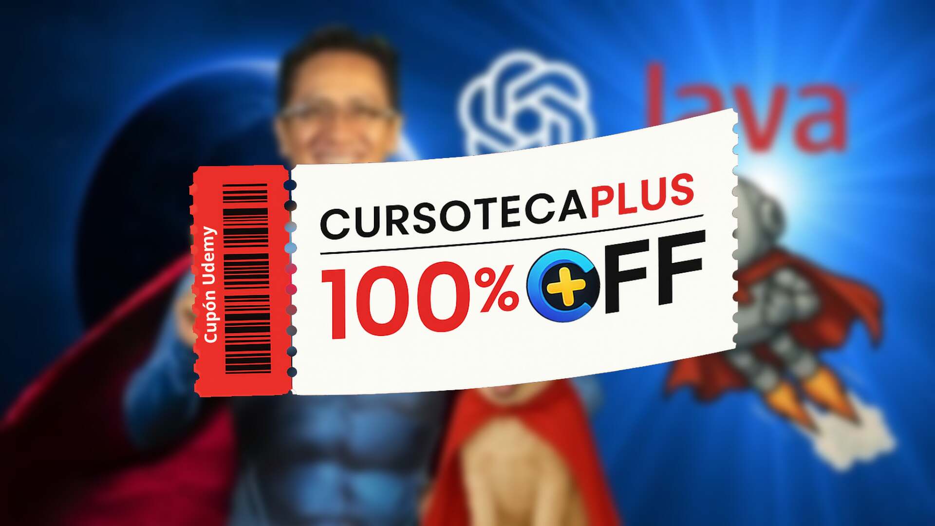 Cupón Udemy | Universidad Java con ChatGPT - IA Generativa Cero a Experto!