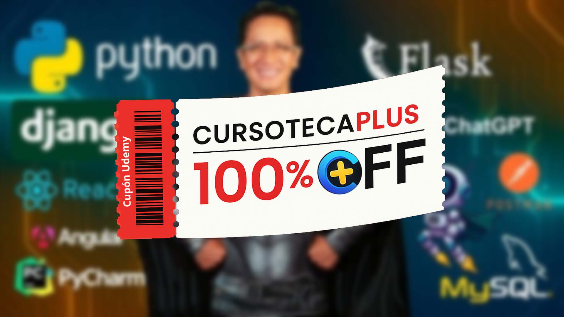 Cupón Udemy | Universidad Python - Cero a Experto - Actualizado (+112 hrs)