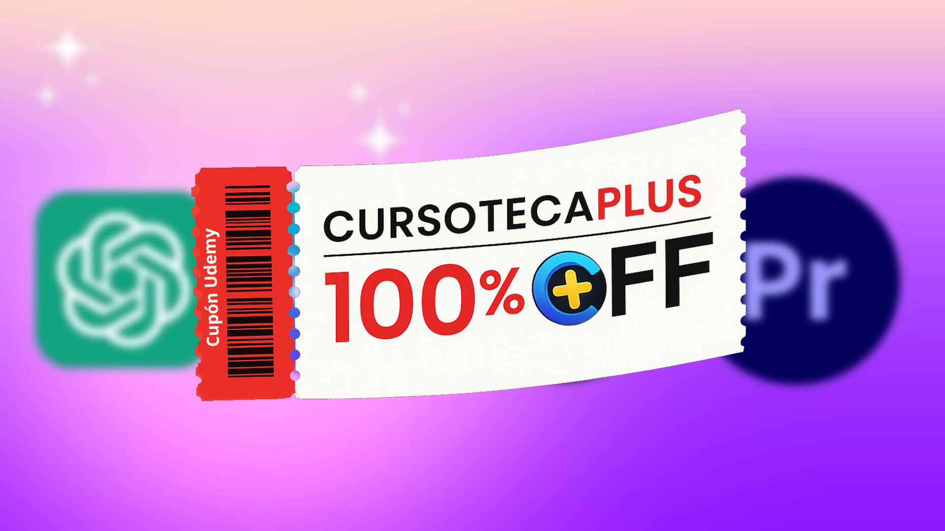 Cupón Udemy | Edición de Video con ChatGPT Adobe Premiere Pro Canva CapCut